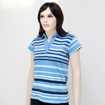 Ladies collar polo